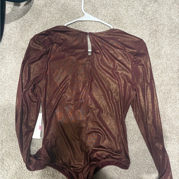Astr Shimmering Bronze women’s Bodysuit - Picture 2 of 3